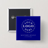  Corporate Logo Naam Badge Button (Voorkant /achterkant)