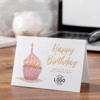 Corporate Logo Schattigee Zachte Tonen Cupcake Ver