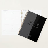 Corporate Minimalist Black Business Year Planner (Display)