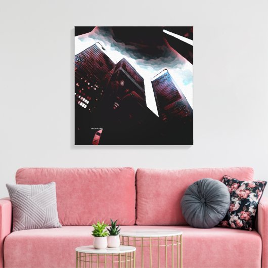 Corporate Overlords Canvas Afdruk (Insitu (Woonkamer))