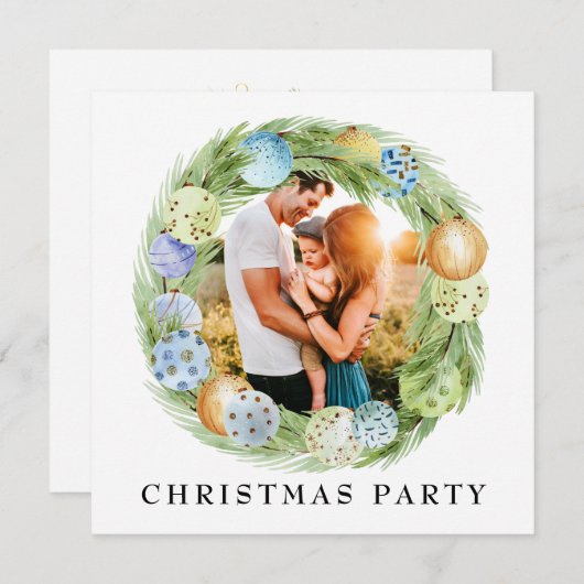 *~* Corporate Personal PHOTO AP20-feestdag  Kaart (Voorkant / Achterkant)