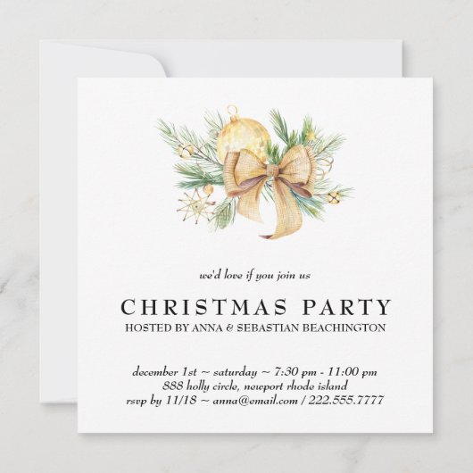 *~* Corporate Personal PHOTO AP20-feestdag  Kaart (Achterkant)