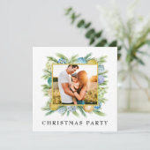 *~* Corporate Personal PHOTO AP20-kerstparty Kaart (Staand voorkant)