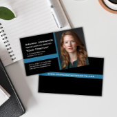 Corporate Photo Portrait Aangepaste kleuren Visitekaartje