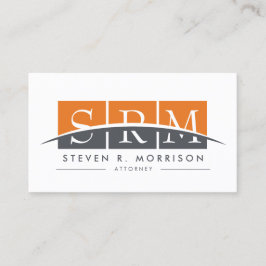 Corporate Professional gestileerd monogram Sinaasa Visitekaartje