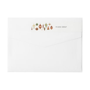 CORPORATE RED GREEN CHRISTMAS ORNAMENT STAR DECOR