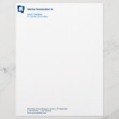 Corporate Squares Letterhead Briefhoofd Sjabloon (Voorkant)