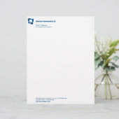 Corporate Squares Letterhead Briefhoofd Sjabloon (Staand voorkant)