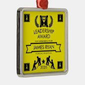 Corporate Staff Leadership Award Metalen Ornament (Rechts)