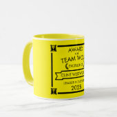 Corporate Staff Team Work Award Mok (Voorkant links)