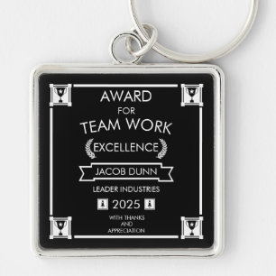 Corporate Staff Team Work Award Sleutelhanger