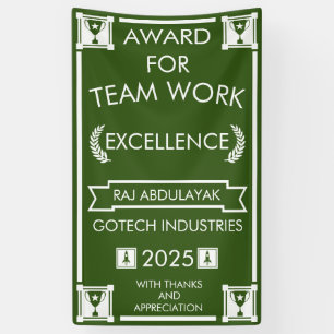 Corporate Staff Team Work Award Spandoek