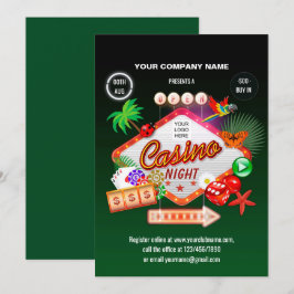 Corporate Summer Feestdagen - uitnodiging 's nacht