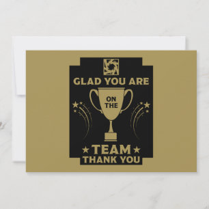 Corporate Team Bedankt