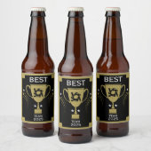 Corporate Team Bedankt Bier Etiket (Flessen)