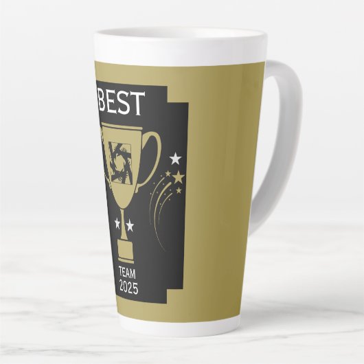 Corporate Team Bedankt Latte Mok (Rechterhoek)