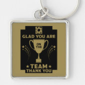 Corporate Team Bedankt Sleutelhanger (Voorkant)