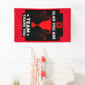 Corporate Team Bedankt Spandoek (Insitu)