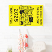 Corporate Team Bedankt Spandoek (Insitu)