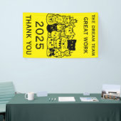 Corporate Team Bedankt Spandoek (Beurs)