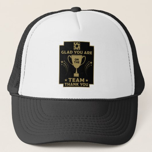 Corporate Team Bedankt Trucker Pet (Voorkant)