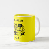 Corporate Team Bedankt Tweekleurige Koffiemok (Voorkant rechts)