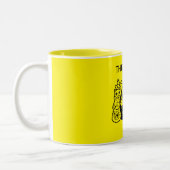 Corporate Team Bedankt Tweekleurige Koffiemok (Links)