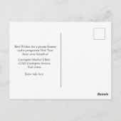 Corporate Use New England Village kerst Briefkaart (Achterkant)