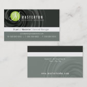 CORPORATE VISITEKAARTJE:: cycloon monogram 1 Visitekaartje (Voorkant / Achterkant)