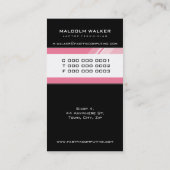 CORPORATE VISITEKAARTJE:: hi-tech zing 2P Visitekaartje (Achterkant)