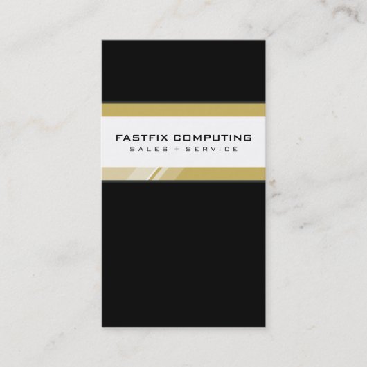 CORPORATE VISITEKAARTJE:: hi-tech zing 3P Visitekaartje (Voorkant)