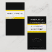 CORPORATE VISITEKAARTJE:: hi-tech zing 6P Visitekaartje (Voorkant / Achterkant)