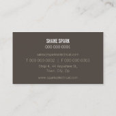 CORPORATE VISITEKAARTJE:: vet blok 11L Visitekaartje (Achterkant)