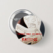 CORPORATE ZOMBIE RONDE BUTTON 5,7 CM (Voorkant /achterkant)