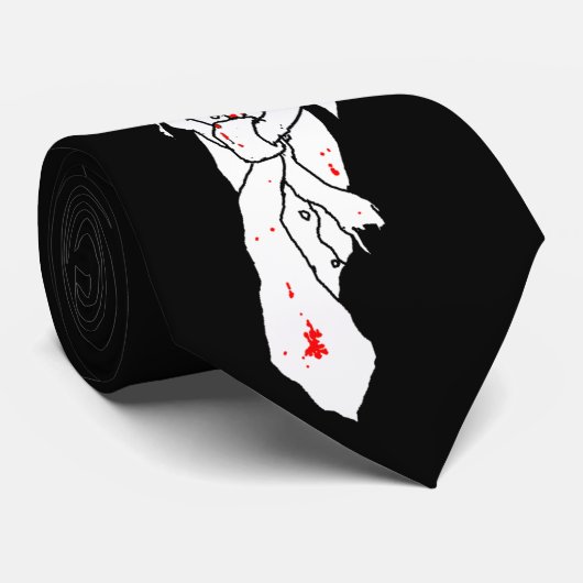 Corporate Zombie-Stropdas Stropdas (Opgerold)