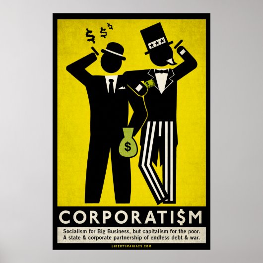 Corporatism Poster (Voorkant)