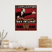 Corporatism Print (Keuken)