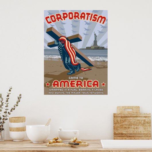 Corporatisme Poster (Keuken)