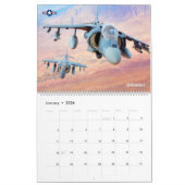 CORPS AVIATION - AV-8B HARRIER II KALENDER (Jan 2026)