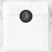 Corpse Bride De bruidegom &versterker; Het bruid e Ronde Sticker (Tas)