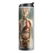 Corpse in a Bottle – Transparent Gothic Thermosbeker (Gedraaid links)