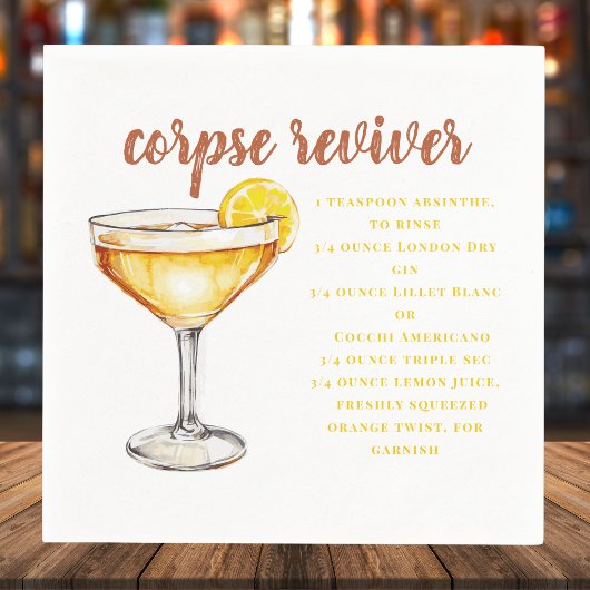 Corpse Reviver Cocktail Recept  Servet