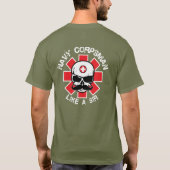 Corpsman - als een Sir T-shirt (Achterkant)