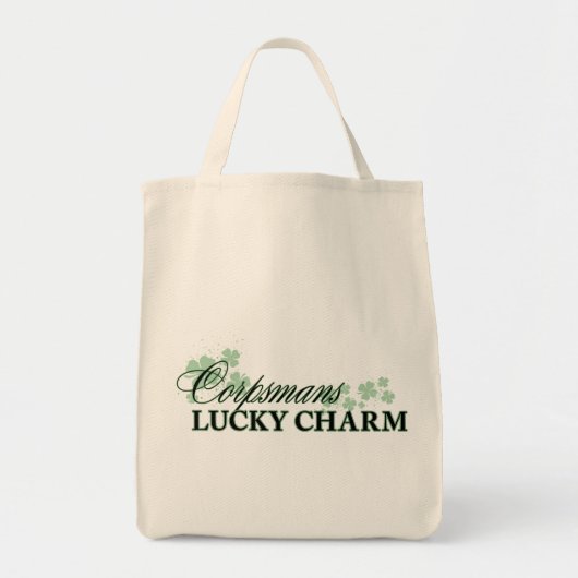 Corpsmans Lucky Charm Tote Bag (Voorkant)