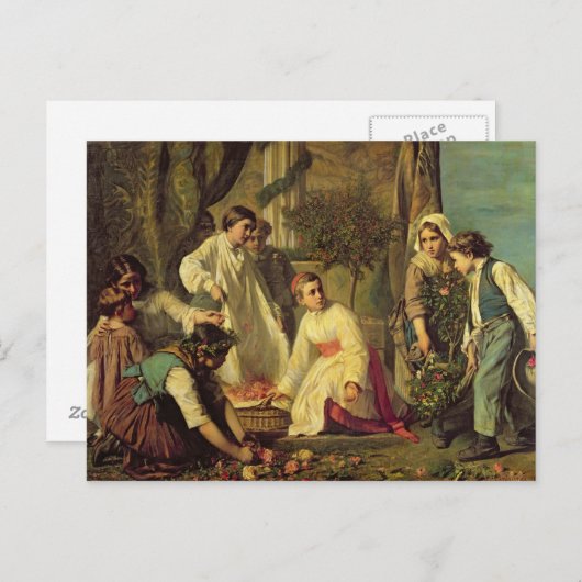 Corpus Christi, 1855 Briefkaart (Voorkant / Achterkant)