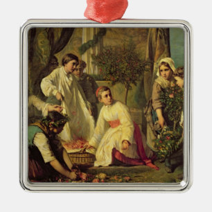 Corpus Christi, 1855 Metalen Ornament