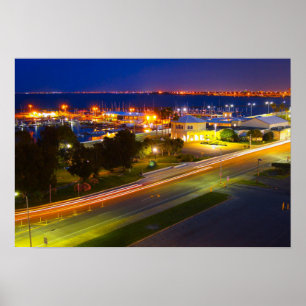 Corpus Christi bij nacht Poster