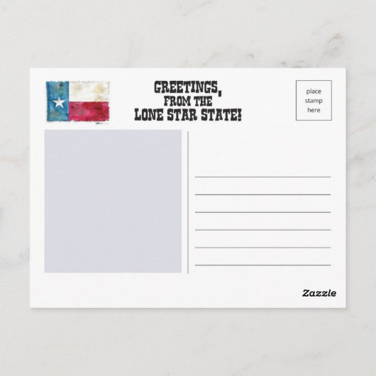 Corpus Christi, briefkaart Texas (Achterkant)