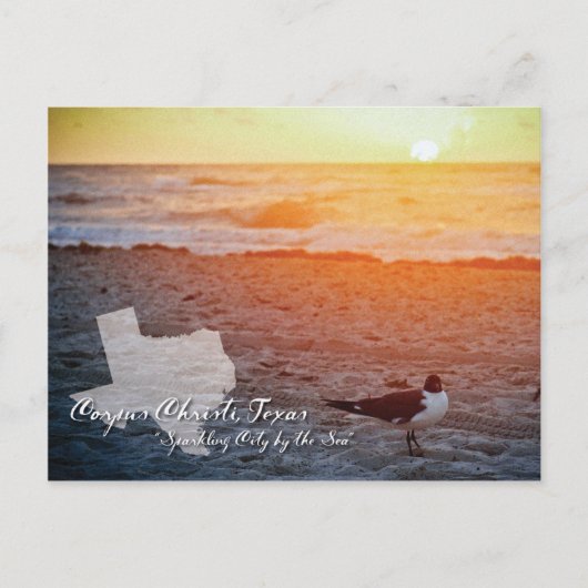 Corpus Christi, briefkaart Texas (Voorkant)