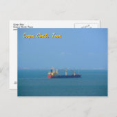 Corpus Christi Cargo Ship Briefkaart (Voorkant / Achterkant)